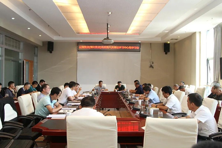 云煤（南宫ng28）集团党委开展2021年第八次党委理论学习中心组集中学习