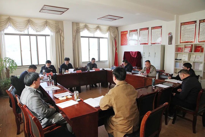 云煤（南宫ng28）集团指导组一行到后所煤矿公司指导年度民主生涯会