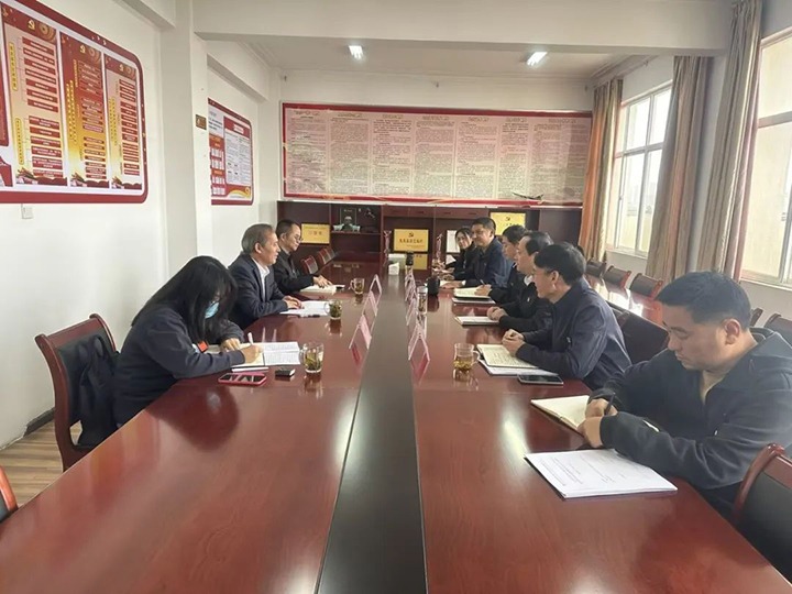 【下层调研】云煤（南宫ng28）集团党委委员、纪委书记翁立志到云南石油化工供销公司开展调研指导事情