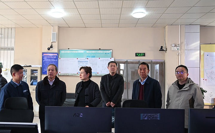 省国资委到集团所属企业督导检查清静生产及走访慰问事情